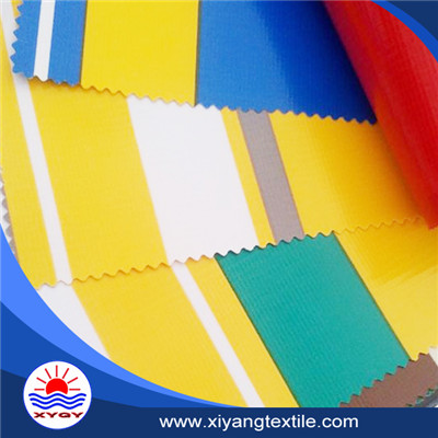 waterproof stripe tarpaulin