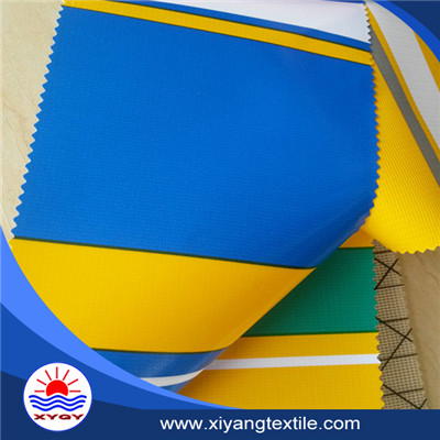 stripe pvc tarpaulin